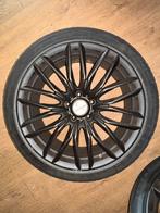 Zwarte Monaco Velgen met Banden - 19 inch, Auto-onderdelen, Banden en Velgen, Banden en Velgen, Ophalen of Verzenden, Zomerbanden