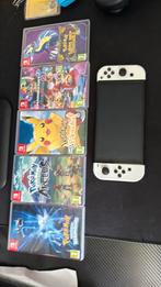 Nintendo switch oled+games, Spelcomputers en Games, Spelcomputers | Nintendo Switch, Switch OLED, Met games, Ophalen of Verzenden