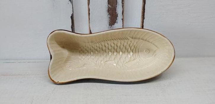 Aardewerk vis vorm, Luxemburg, Antiek en Kunst, Antiek | Keramiek en Aardewerk, Ophalen of Verzenden