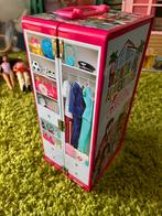 Barbie Dreamhouse Adventures Garderobe koffer, Ophalen of Verzenden, Zo goed als nieuw, Barbie
