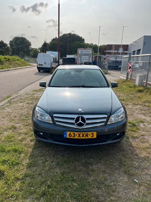 Mercedes-Benz C-Klasse 2.2 CDI C220 Sedan AUT 2009 Grijs, Auto's, Mercedes-Benz, C-Klasse, ABS, Adaptive Cruise Control, Airbags