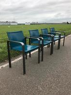 4 Matteo Grassi MatteoGrassi modern design stoel chair, Blauw, Ophalen of Verzenden, Nvt, Eén