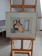 Te koop schilderij in lijst., Hobby en Vrije tijd, Schilderen, Ophalen of Verzenden, Ezel