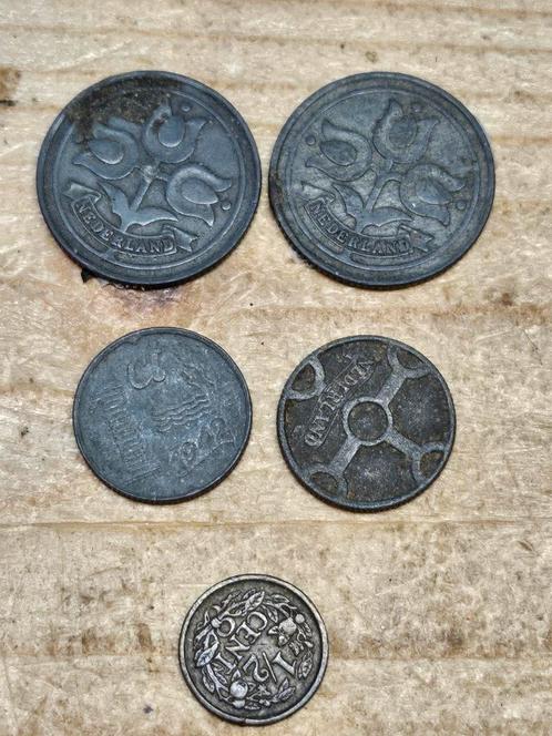 Oude Nederlandse Munten Set - Wilhelmina Periode, Postzegels en Munten, Munten | Nederland, Losse munt, 1 cent, Koningin Wilhelmina