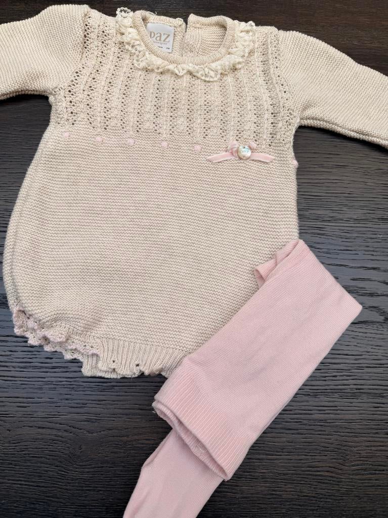 Tartine et chocolat gebreid baby pakje -, Ophalen of Verzenden, Zo goed als nieuw, Maat 62