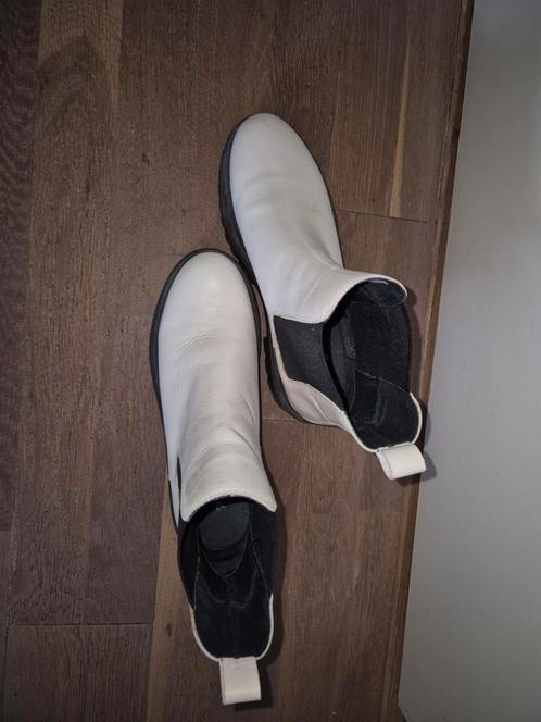 Enkellaarzen, boots, Kleding | Dames, Schoenen, Nieuw, Lage of Enkellaarzen, Wit, Ophalen of Verzenden