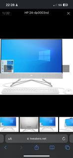 HP All-in-One 24-dp0003nd computer/scherm ineen, Computers en Software, Desktop Pc's, Ophalen of Verzenden, Gebruikt