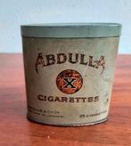 Vintage sigaretten blikje Abdulla 1920, Ophalen of Verzenden, Zo goed als nieuw, Overige, Overige merken