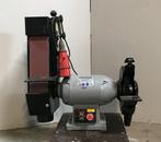 Bandschuur/slijp/borstel machine, Huvema, HU250 BGS 400 volt, Ophalen, Gebruikt, 1000 watt of meer, Werkbankslijpmachine