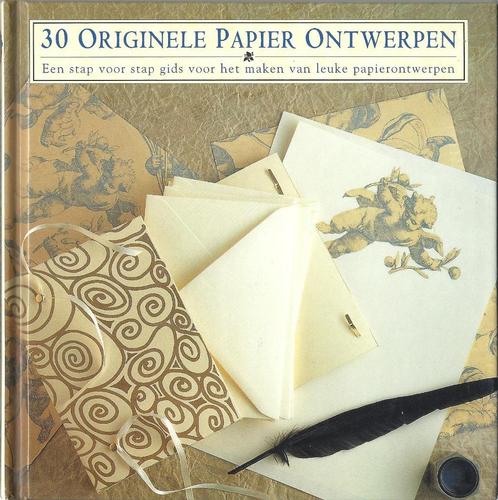 30 originele papier ontwerpen, Boeken, Hobby en Vrije tijd, Zo goed als nieuw, Scrapbooking en Knutselen, Ophalen of Verzenden