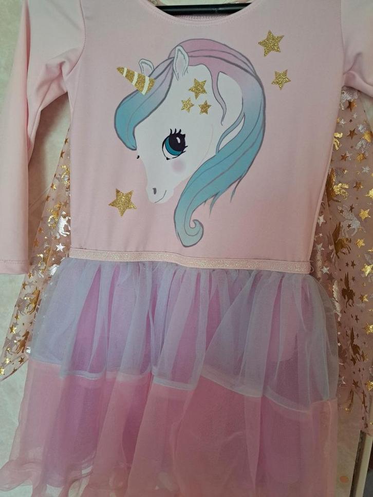 Balletpakje Eenhoorn - Zo Goed Als Nieuw!, Kinderen en Baby's, Carnavalskleding en Verkleedspullen, Zo goed als nieuw, Meisje
