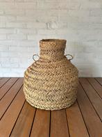 Prachtige marokkaanse berber bohemian vaas van zeegras, Ophalen of Verzenden, Nieuw, Overige kleuren, Minder dan 50 cm