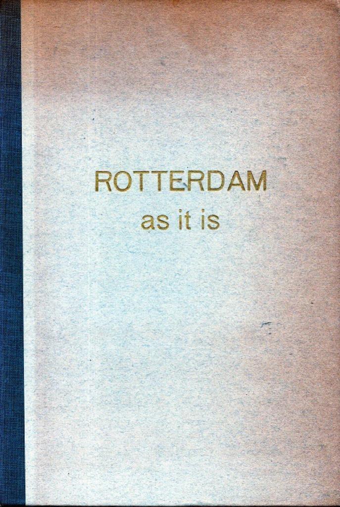 rotterdam as it is (in het engels), Boeken, Reisgidsen, Gelezen, Reisgids of -boek, Europa, Overige merken, Verzenden