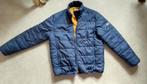 Gewatteerde kort najaars herenjack, Kleding | Heren, Maat 52/54 (L), Blauw, Atlas for men, Ophalen of Verzenden