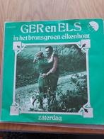 Ger en Els in het bronsgroen eikenhout, Ophalen of Verzenden, Gebruikt, Overige formaten, Levenslied of Smartlap