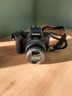 Canon Eos m50 met 15-45 mm lens, Audio, Tv en Foto, Fotocamera's Digitaal, Canon, Ophalen of Verzenden, Zo goed als nieuw