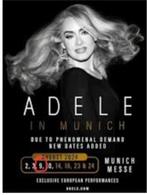 tickets  Adele 23 augustus (2x) graag ruilen voor 3 aug, Tickets en Kaartjes, Concerten | Pop, Augustus, Twee personen