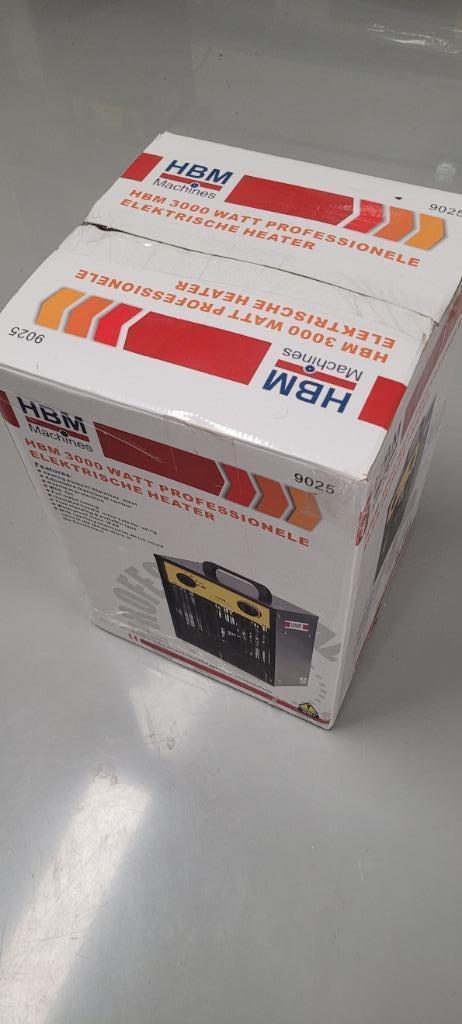 2 stuks HBM elektrische heaters, bouwdrogers, 3.000 Watt, Doe-het-zelf en Verbouw, Verwarming en Radiatoren, Nieuw, Kachel, 800 watt of meer