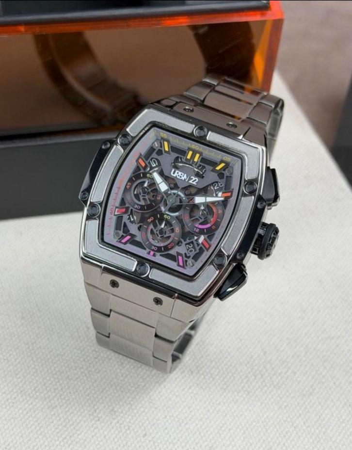 URBN22 Bold Horizon ( Seiko VD53 uurwerk ), Sieraden, Tassen en Uiterlijk, Horloges | Kinderen, Nieuw, Jongen of Meisje, Ophalen of Verzenden