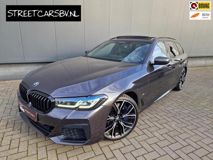 BMW 5-serie Touring 540d xDrive M Sport/Laser/Pano/incl.Btw!, Auto's, BMW, Bedrijf, Te koop, 5-Serie, 360° camera, 4x4, ABS, Achteruitrijcamera