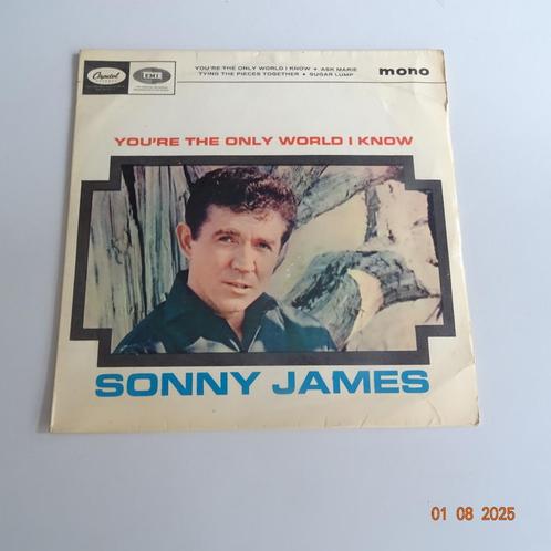 Sonny James - You're the only world i know (1964 ep), Cd's en Dvd's, Vinyl Singles, Gebruikt, EP, Country en Western, 7 inch, Verzenden