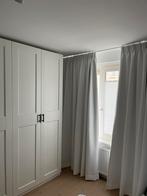 NIEUW verduisterend gordijn ZAND/TAUPE €250, Huis en Inrichting, Ophalen, 200 cm of meer, Wit, Nieuw
