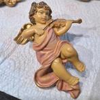 Beeldje engeltje | Engel met viool | Antiek, Ophalen of Verzenden, Zo goed als nieuw, Religie