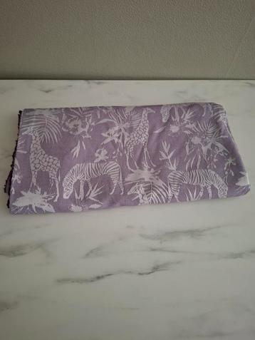 Viscose Stof - Zebra & Giraffe Print - 2 Meter beschikbaar voor biedingen
