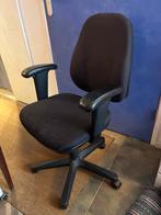 Gratis bureaustoel - verstelbaar en draaibaar kleur zwart, Ophalen, Gebruikt, Zwart, Onbekend