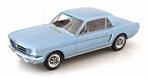 Ford Mustang V8 Hardtop Silver Blue Pony 1965 1:12 (nieuw), Verzenden, Nieuw, 1:9 t/m 1:12, Auto