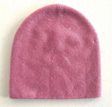 SPLINTERNIEUW! Nepal Storia cashmere muts dames beanie roze beschikbaar voor biedingen