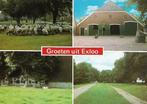 Exloo- -4-luik., Verzamelen, Ansichtkaarten | Nederland, Verzenden, 1980 tot heden, Gelopen, Drenthe