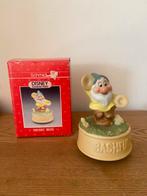 Vintage Disney Muziekdoosje – Bashful (Sneeuwwitje dwerg), Ophalen of Verzenden, Sneeuwwitje of Doornroosje, Zo goed als nieuw