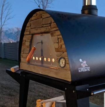 Pizzaoven - houtgestookt - Pizza - maximus foodtruck beschikbaar voor biedingen