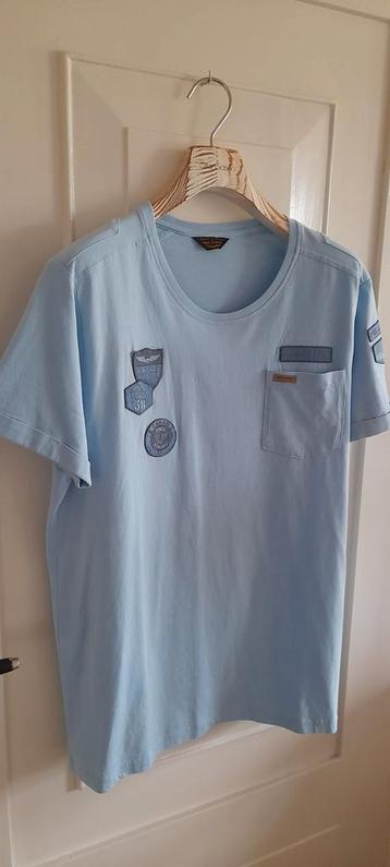 PME Legend superzacht katoenen shirt nwst iceblue XL beschikbaar voor biedingen