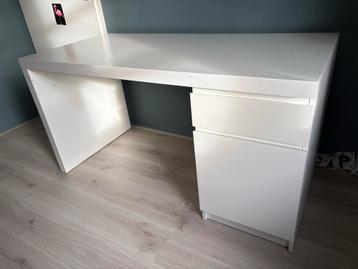 IKEA Malm Bureau - Wit - afbeelding 3