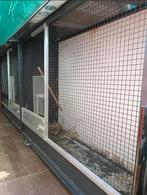 Grote wand kooi aluminium trespa, Ophalen, Gebruikt, ., Aluminium