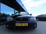Bmw 1-SERIE 118I M Sport Edition Aut. Ecc Leder Navi 2014, Euro 5, Cabriolet, 4 stoelen, Zwart