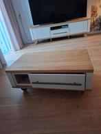 Henders en Hazel Jardin Salontafel, Ophalen, 100 tot 150 cm, Eikenhout, 50 tot 100 cm