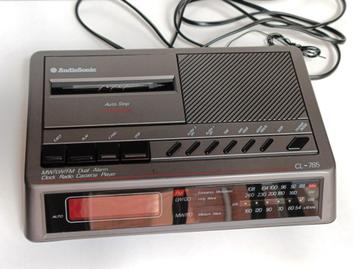 AudioSonic Cassette Speler Radio Wekker Tape Player Working  beschikbaar voor biedingen