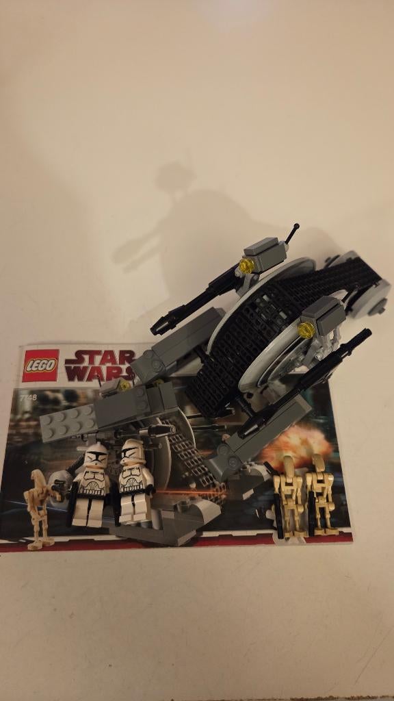 Lego Star Wars Set 7748 Corporate Alliance Tank Droid, Ophalen of Verzenden, Zo goed als nieuw, Complete set, Lego