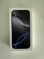 Iphone 16 Pro 128GB Black Titanium NIEUW, Ophalen, Nieuw, Zwart, 128 GB