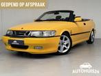 Saab 9-3 Cabrio Monte Carlo Yellow NL-AUTO! VIGGEN LOOK, 65 €/maand, Gebruikt, 4 stoelen, Bedrijf