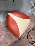 Nieuw Leolux Pallone Hocker leer Design Voetenbank Terra, Huis en Inrichting, Banken | Voetenbanken en Poefen, Leolux, Nieuw, Leer