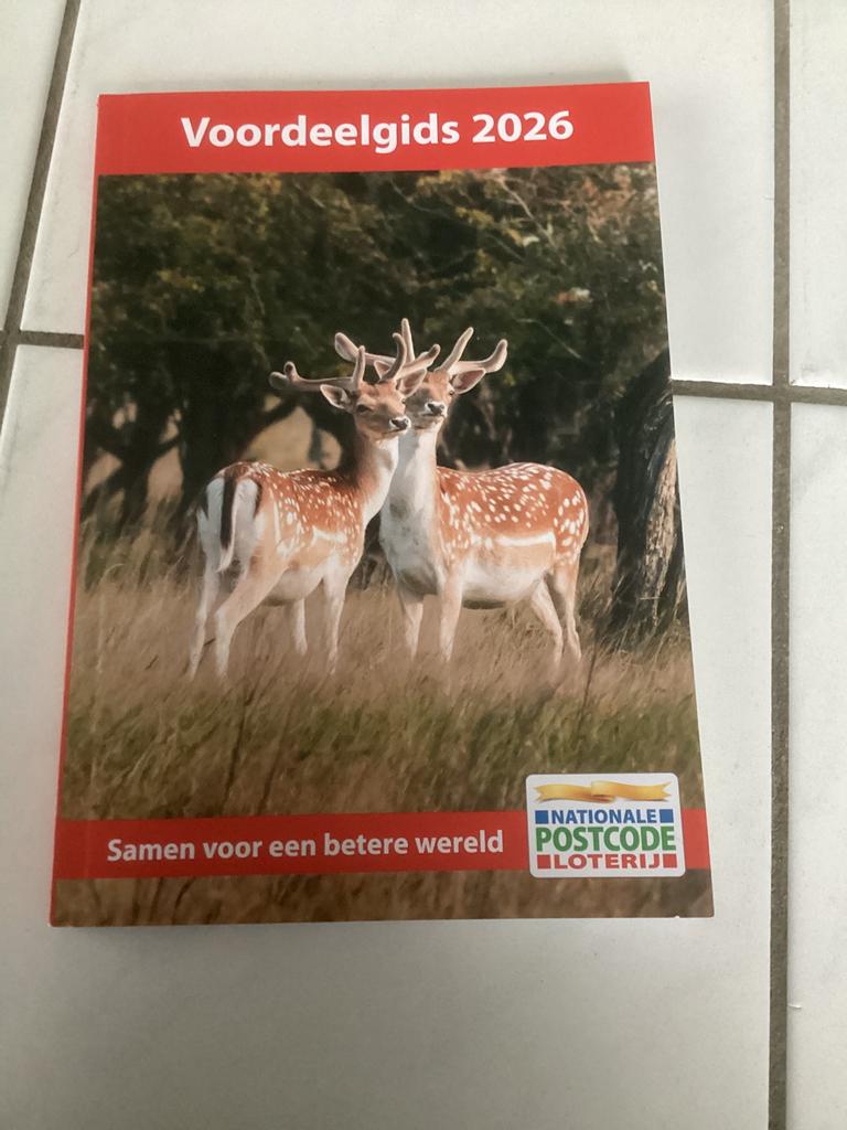 Postcodeloterij voordeelgids 2026, Tickets en Kaartjes, Drie personen of meer, Kortingsbon