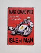 Manx Grand Prix Isle of man reclamebord van metaal wandbord, Reclamebord, Info@deconoord.nl, Deco Noord, Nieuw