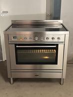 Keramische Fornuis Boretti, Ophalen, 60 cm of meer, Keramisch, Zo goed als nieuw