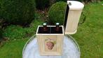 Vintage houten wijnrekje wijnkoffer met druiventros, Huis en Inrichting, Woonaccessoires | Wijnrekken, Ophalen of Verzenden, Hout
