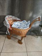 Oude poppenwagen met oude pop, Antiek en Kunst, Antiek | Speelgoed, Ophalen