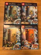 Harry Potter Lego Hogwarts Moments 76382 76383 76384 76385, Ophalen of Verzenden, Zo goed als nieuw, Complete set, Lego